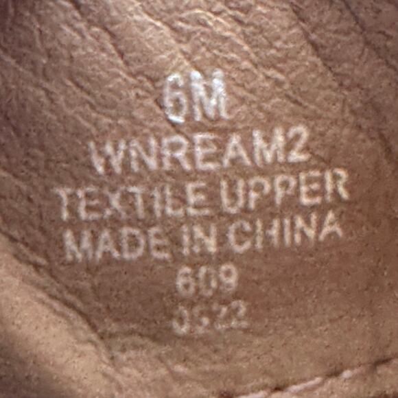 Nine West Ream2 Womens Chelsea Heel Boots Size 6 Natural Brown Suede Boots New - Picture 7 of 16